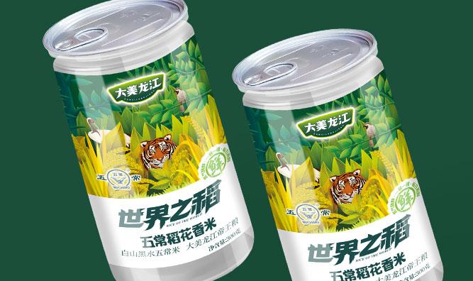 大美龍江·大米包裝設(shè)計